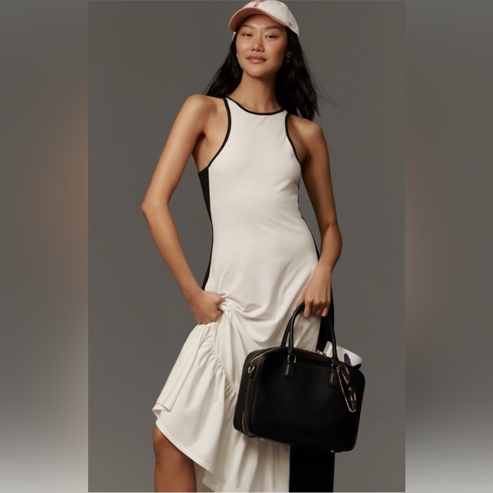 NWT Daily Practice Colorblock Racer Midi Dress Sz XL
